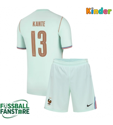 Frankreich Kante #13 Replik Auswärtstrikot Kinder WM 2026 Kurzarm (+ Kurze Hosen)